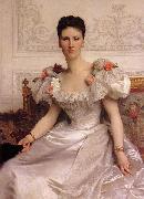 William-Adolphe Bouguereau Portrait of Zenaide de Cambaceres oil painting on canvas
